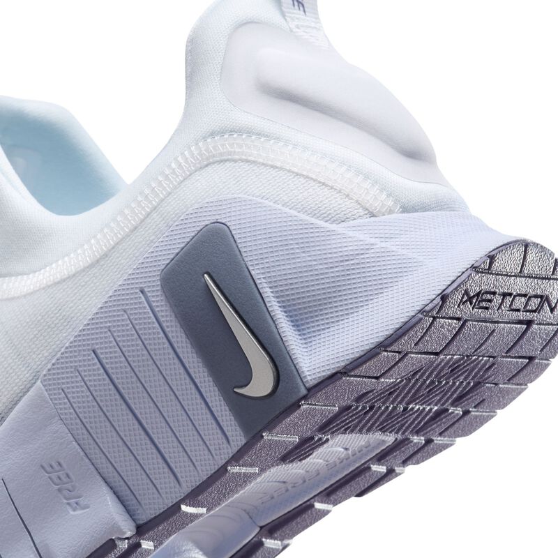 Nike Free Metcon 6, Blanco/Azul medio/Plata metalizado, hi-res