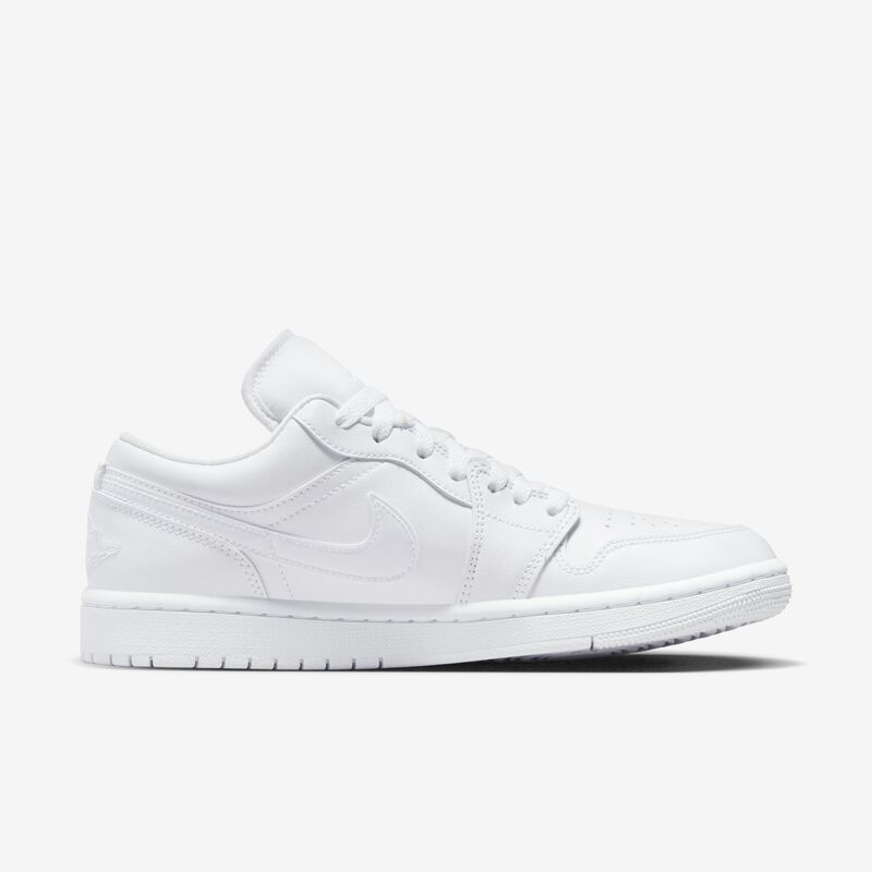 Air Jordan 1 Low, Blanco/Negro-Blanco, hi-res