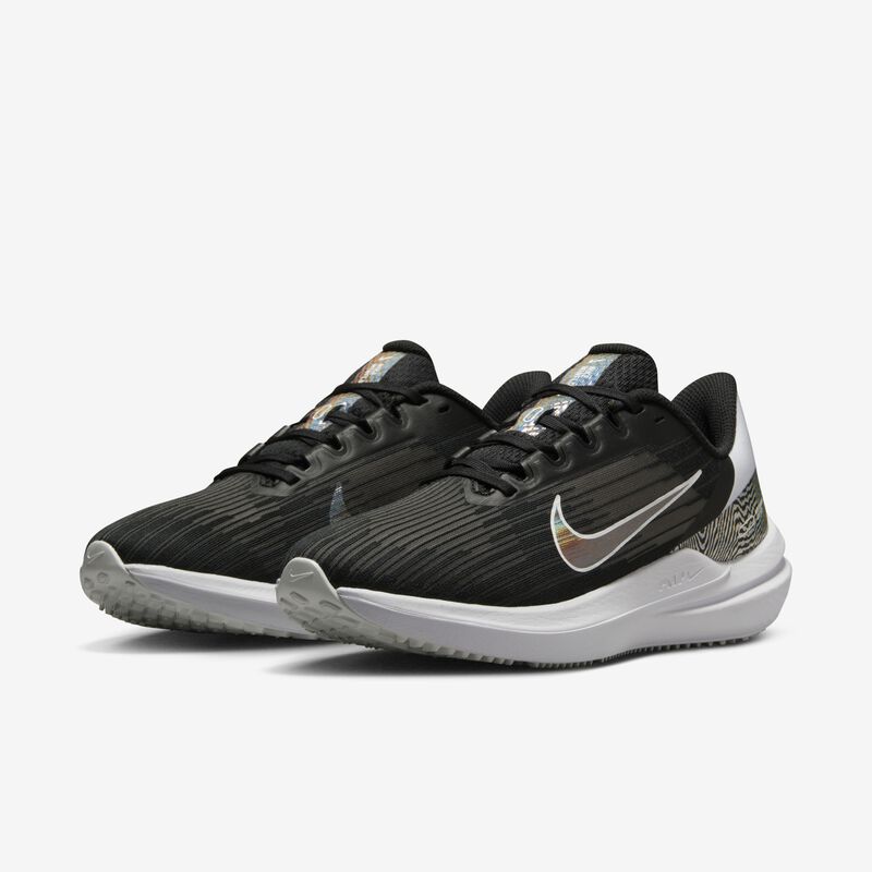 Nike Winflo 9 Premium, Negro/Blanco, hi-res