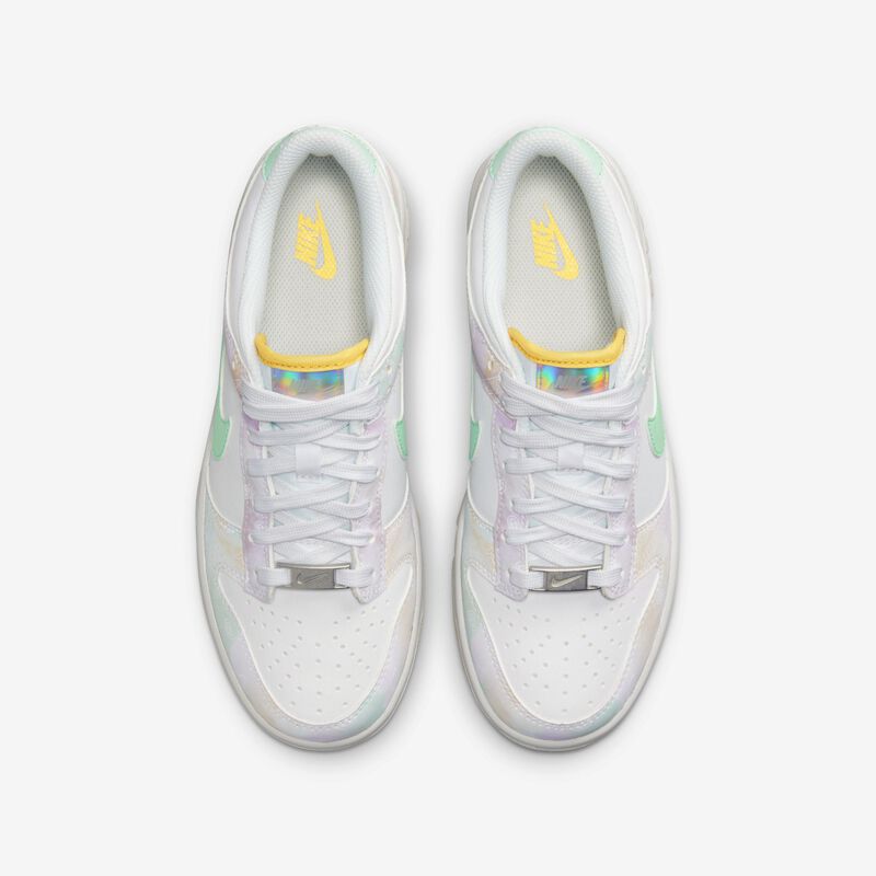 Nike Dunk Low, Blanco/Espuma Menta-Blanco-Fantasma, hi-res