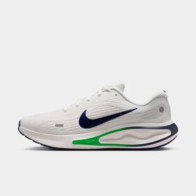 Nike Journey Run, Blanco cumbre/Verde chispa/Blanco/Azul marino medianoche, hi-res