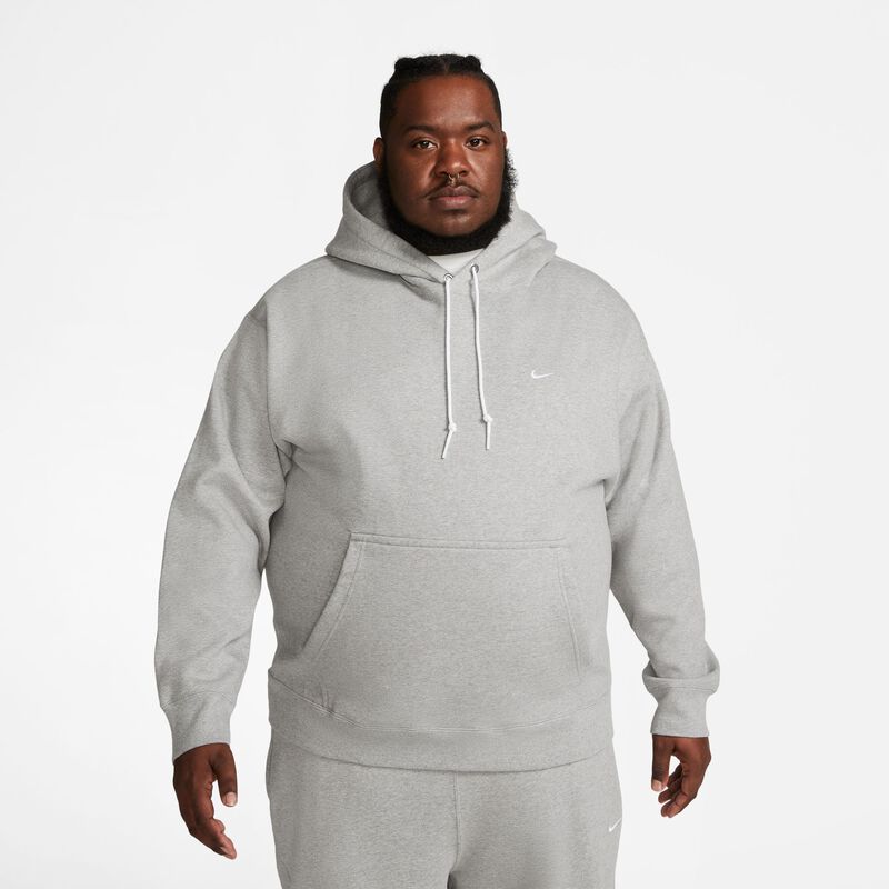 Nike Solo Swoosh, Gris oscuro jaspeado/Blanco, hi-res