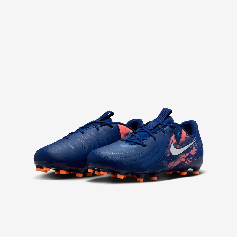 Nike Jr. Phantom GX 2 Academy "Erling Haaland", Azul Vacío/Cromo, hi-res