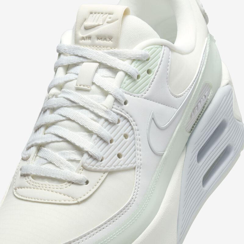 Nike Air Max 90 LV8, Vela/Blanco Cumbre/Polvo Fotón/Verde Ligero, hi-res