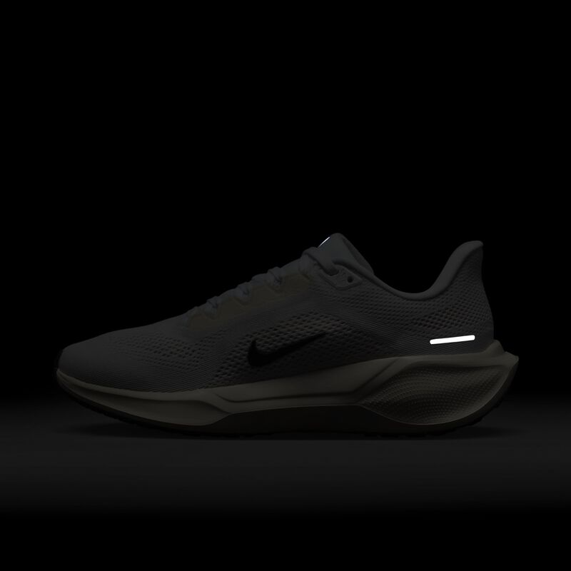 Nike Pegasus 41 PQ, Blanco/Hipercarmesí/Marfil Pálido/Azul Marino Militar, hi-res