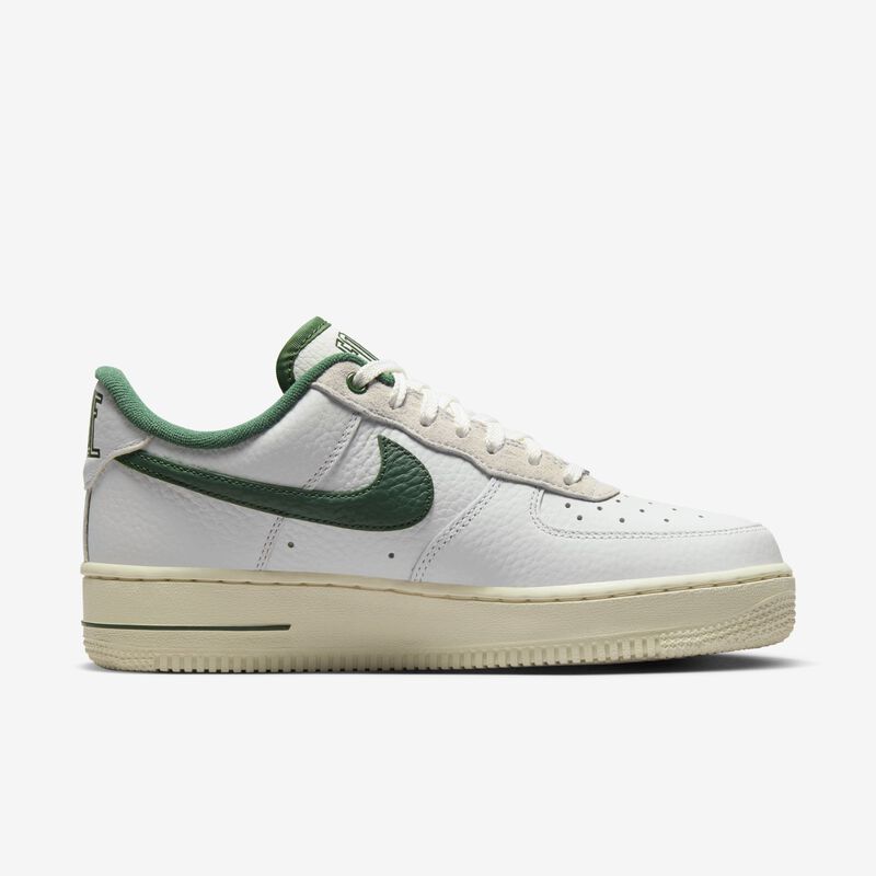 Nike Air Force 1 '07 LX, Blanco Cumbre/Verde Desfiladero/Blanco, hi-res