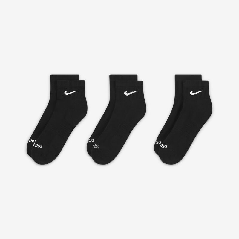 Nike Everyday Plus Cushioned, Negro/Blanco, hi-res