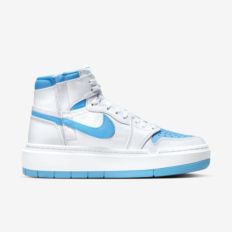 Air Jordan 1 Elevate High, Blanco/Blanco/Azul Polvo Oscuro, hi-res