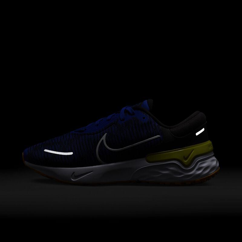 Nike Renew Run 4, Azul carrera/Negro/Alto voltaje/Blanco, hi-res