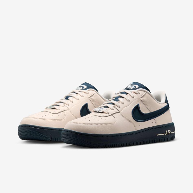 Nike Air Force 1 Dance, Marfil Pálido/Plata/Azul Marino Militar, hi-res