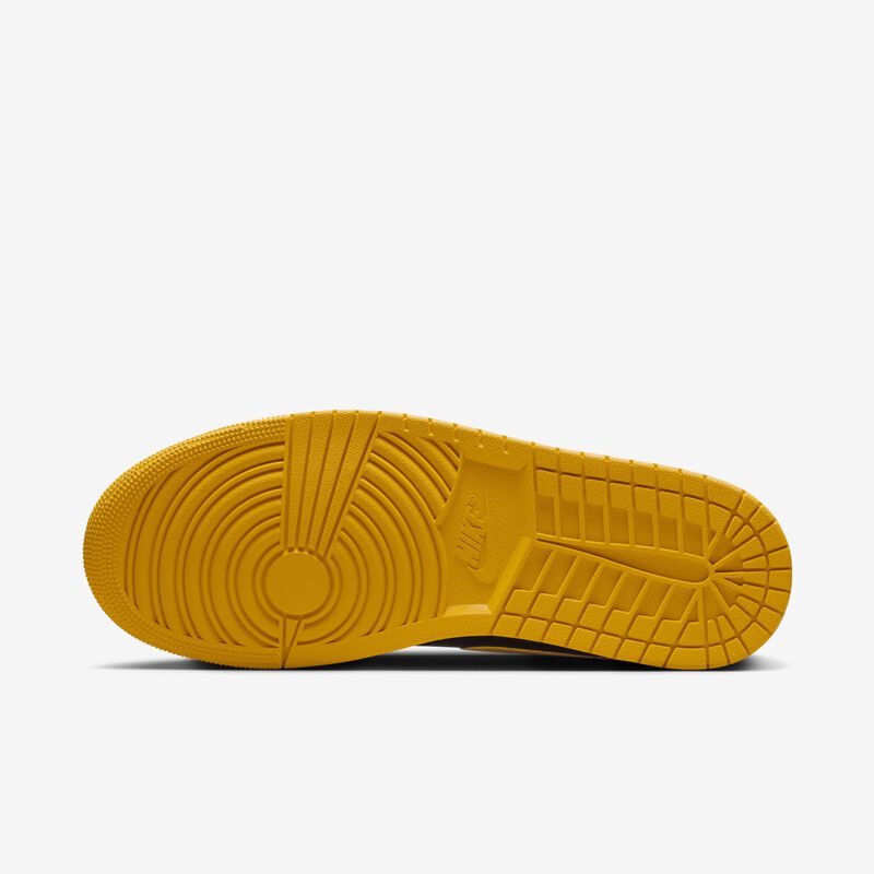 Air Jordan 1 Low, Negro/Blanco/Amarillo Ocre, hi-res