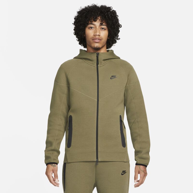 Nike Sportswear Tech Fleece Windrunner, Oliva medio/Negro, hi-res