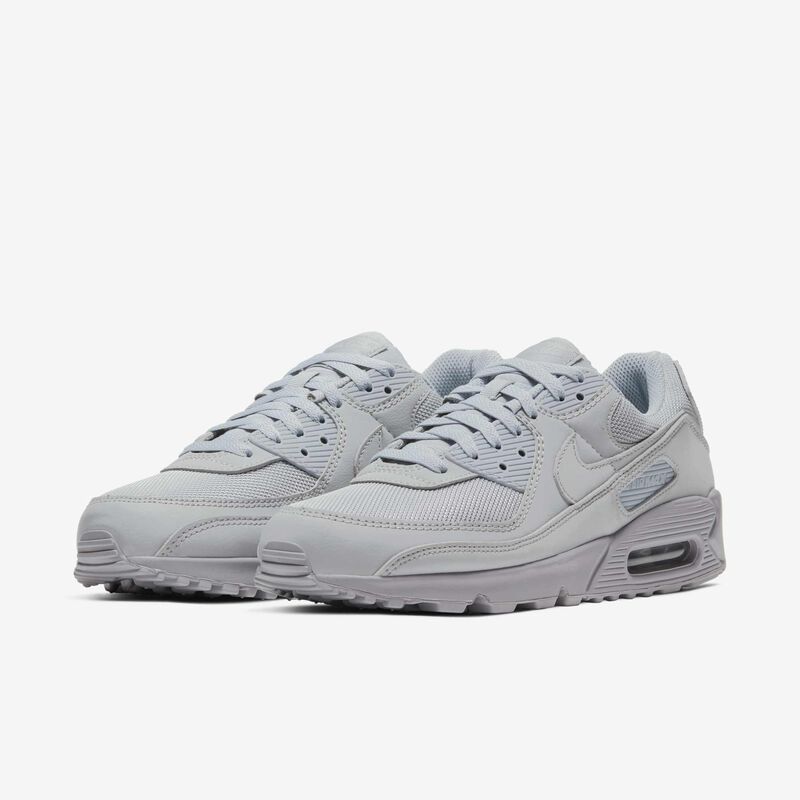 Nike Air Max 90, Lobo Gris/Negro/Blanco/Negro, hi-res