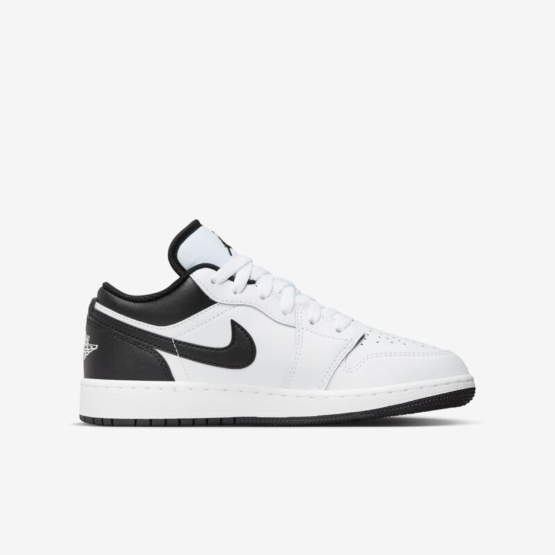 Air Jordan 1 Low, Blanco/Blanco/Negro, hi-res