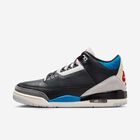 Air Jordan 3 Retro, Negro/Gris neutro/Azul militar/Chile Rojo, hi-res