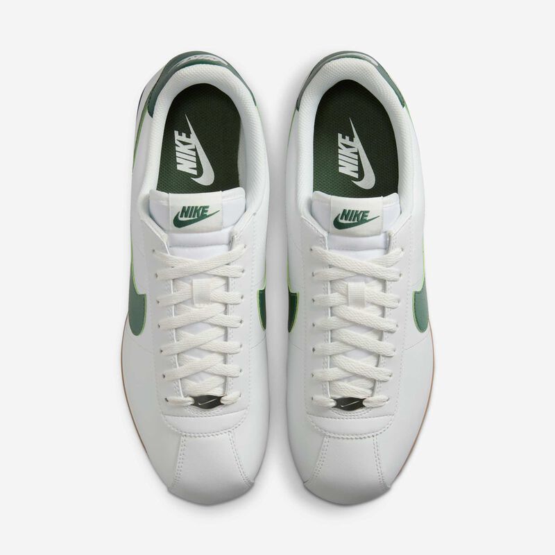 Nike Cortez, Blanco Cumbre/Azul Marino Medianoche/Plata Metalizado/Abeto, hi-res