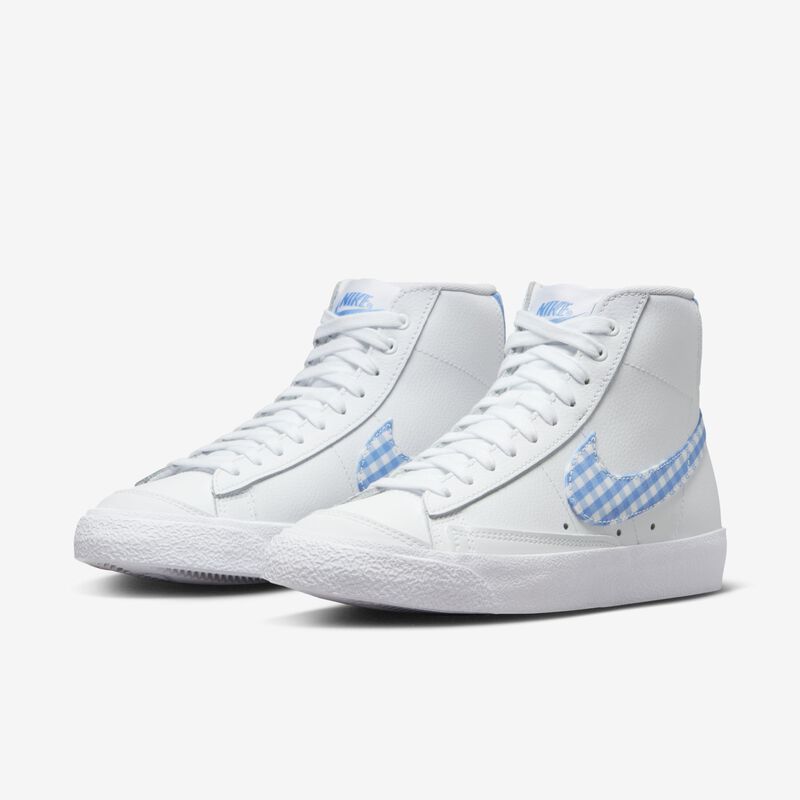 Nike Blazer Mid '77, Blanco/Azul Universidad, hi-res