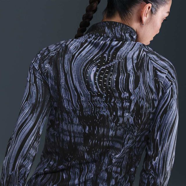 Polera Nike Swift, Azul, hi-res