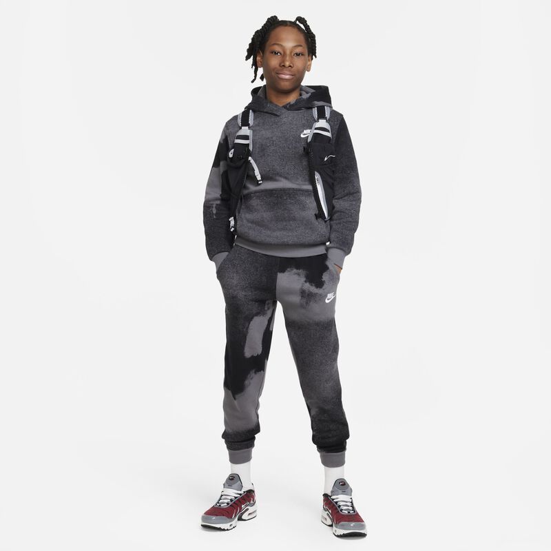 Nike Club Fleece, Negro/Iron Grey/Blanco, hi-res