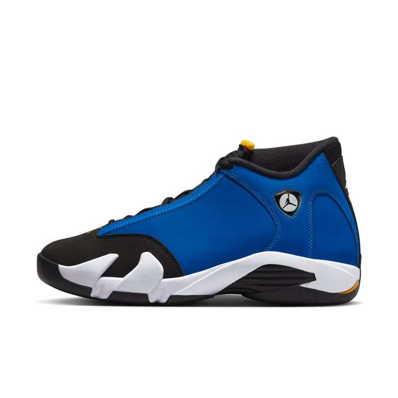 Air Jordan 14 Retro, Varsity Royal/Varsity Maize/Blanco/Negro, hi-res