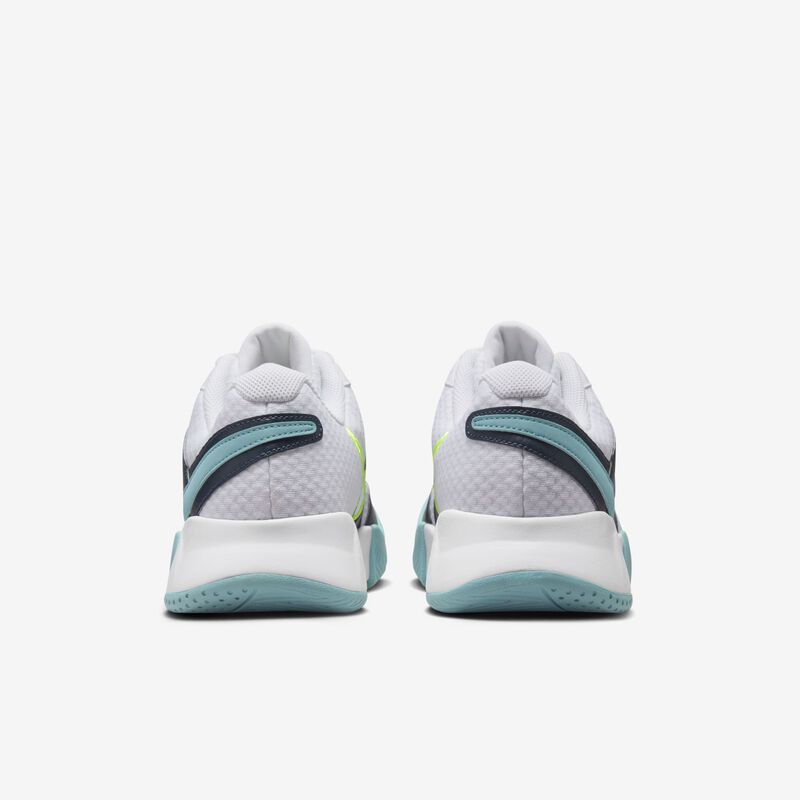 NikeCourt Lite 4, Blanco/Azul Marino Militar/Denim Turquesa/Voltio, hi-res