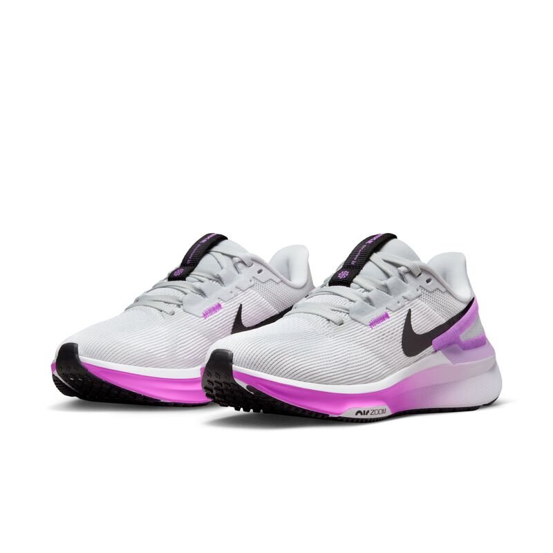Nike Structure 25, Blanco/Negro-puro platino-fucsia dream, hi-res