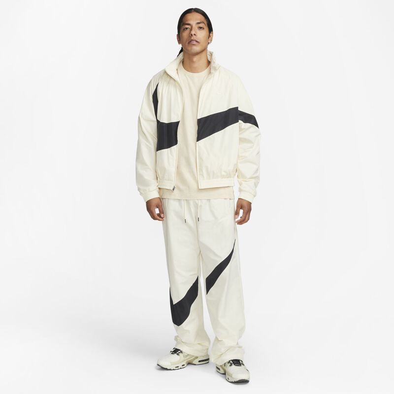 Nike Swoosh, Leche de coco/Negro/Leche de coco, hi-res