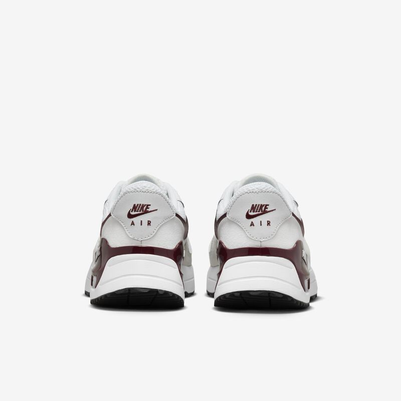 Nike Air Max SYSTM, Blanco/Blanco cumbre/Negro/Rojo team oscuro, hi-res