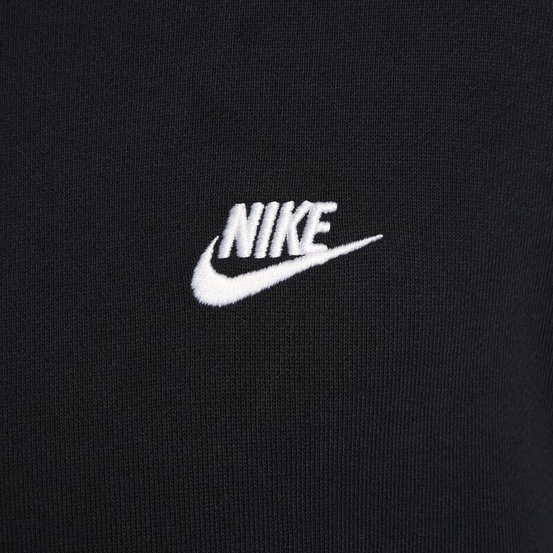 Nike Club Fleece, Negro/Negro/Blanco, hi-res