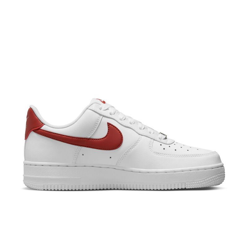 Nike Air Force 1 '07, Blanco/Naranja Rugoso, hi-res