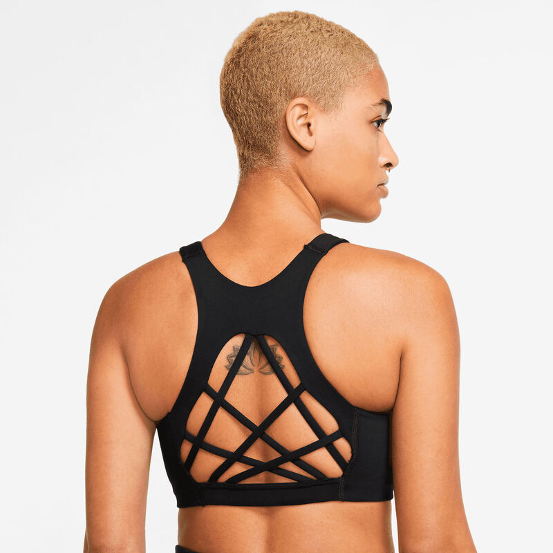 Nike Yoga Dri-FIT Alate Curve, Negro/Vela, hi-res