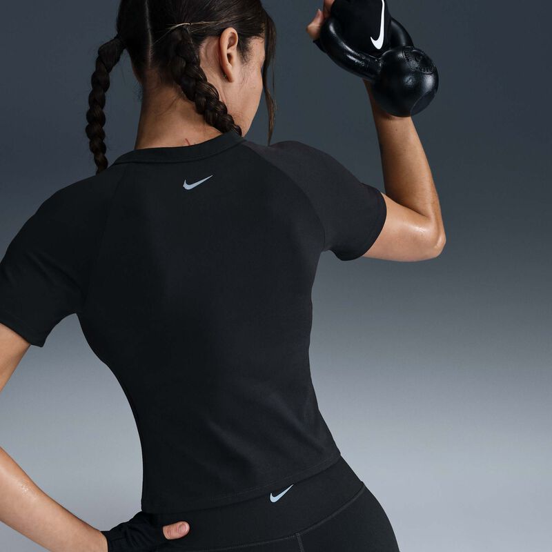 Nike One Fitted, NEGRO, hi-res