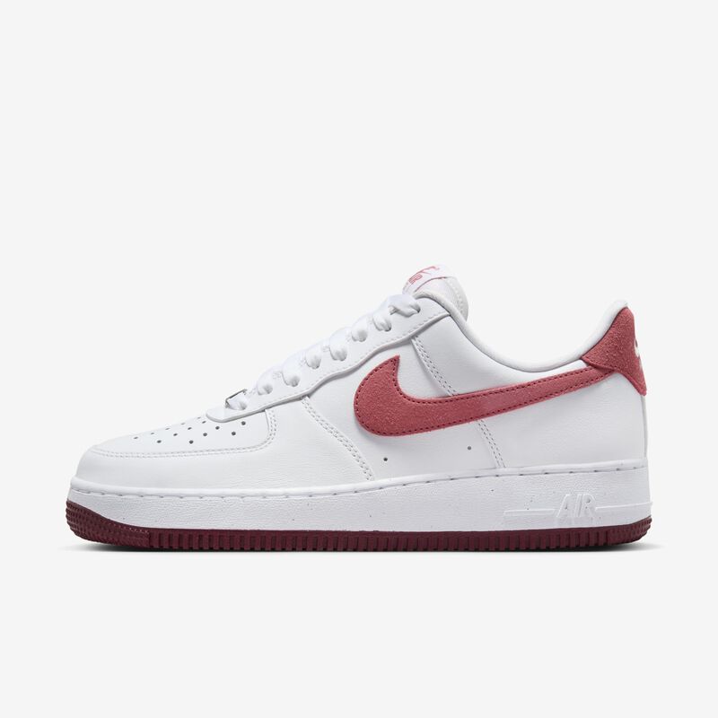 Nike Air Force 1 '07, Blanco/Rojo del Equipo/Rojo Dragón/Adobe, hi-res