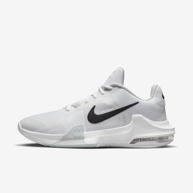 Nike Impact 4, Blanco/Platino Puro/Negro, hi-res