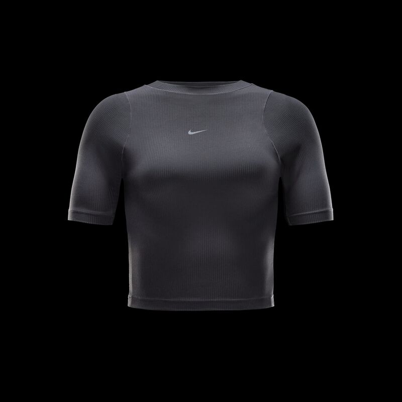 Nike Zenvy Rib, Negro, hi-res