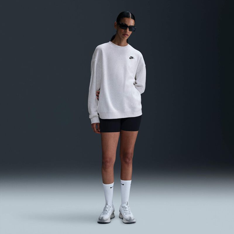 Nike Sportswear Club Fleece, Abedul Jaspeado/Negro, hi-res