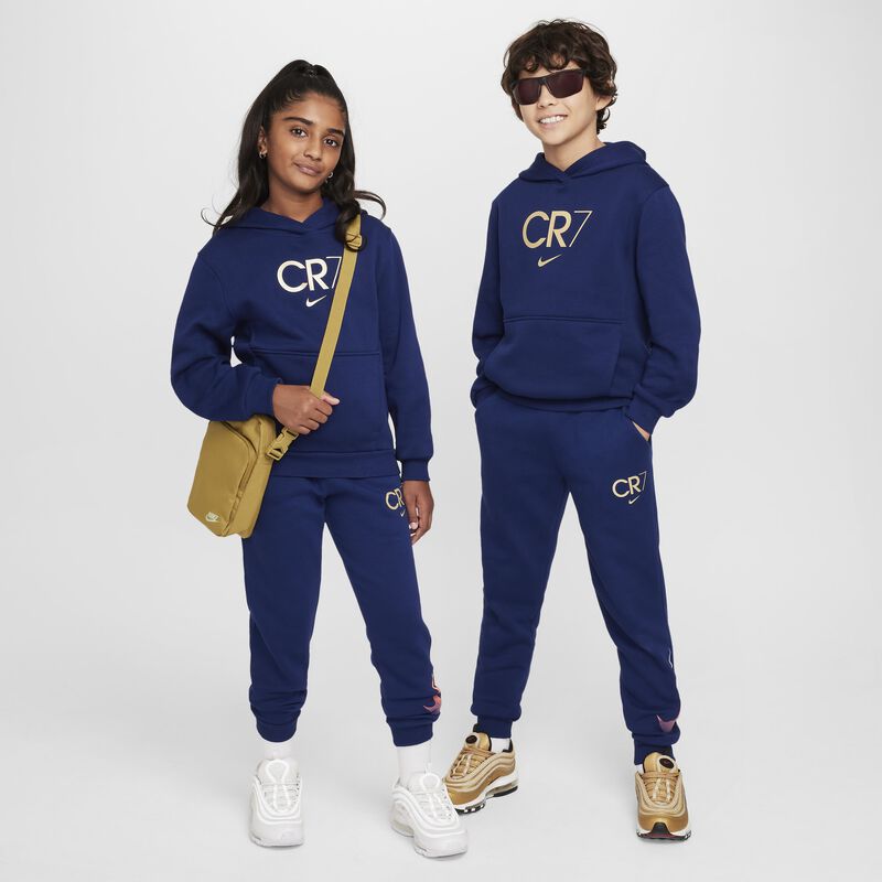 CR7 Club Fleece, Blue Void/Oro Metalizado, hi-res