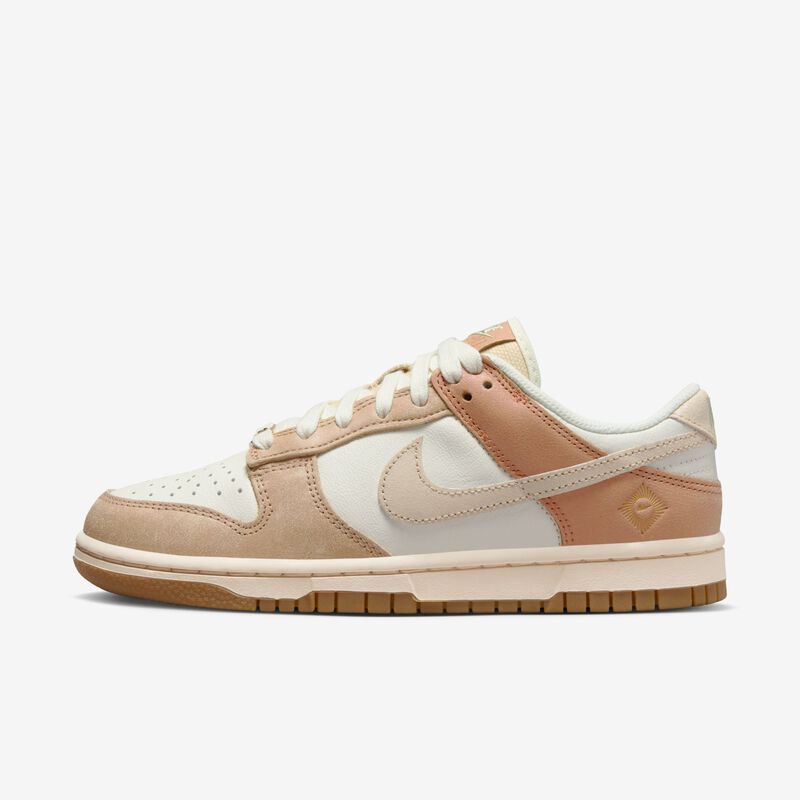 Nike Dunk Low SE, Vela/Marrón ámbar/Cáñamo/Duna, hi-res