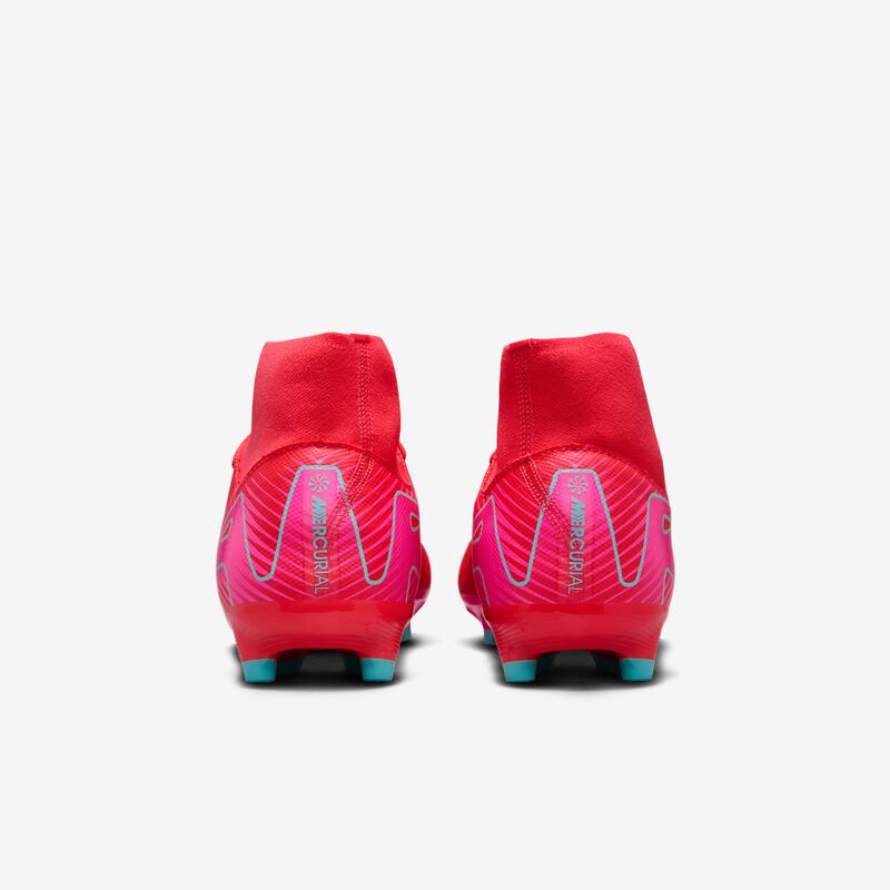 Nike Mercurial Superfly 10 Academy, Brasa Resplandor/Verde Aurora, hi-res