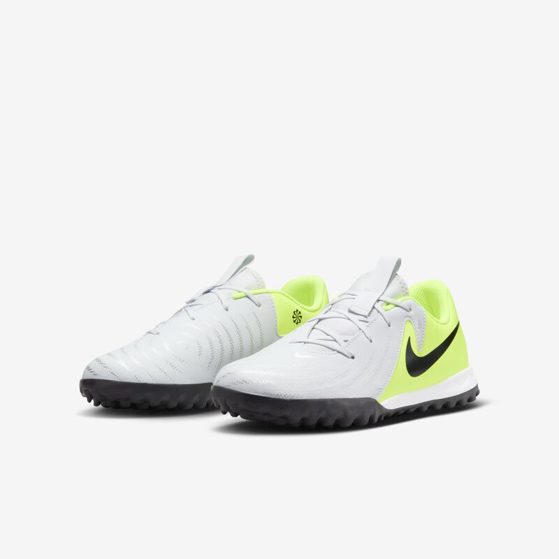Nike Jr. Phantom GX 2 Academy, Plata Metalizada/Negro-Voltio, hi-res