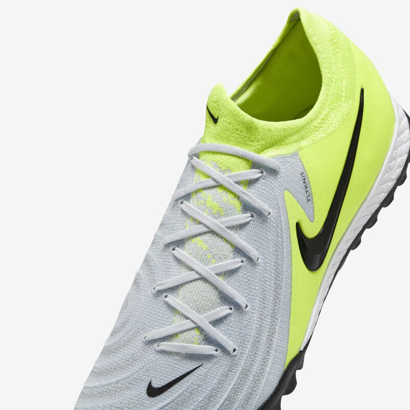 Nike Phantom GX 2 Pro, Plata Metalizada/Negro-Voltio, hi-res