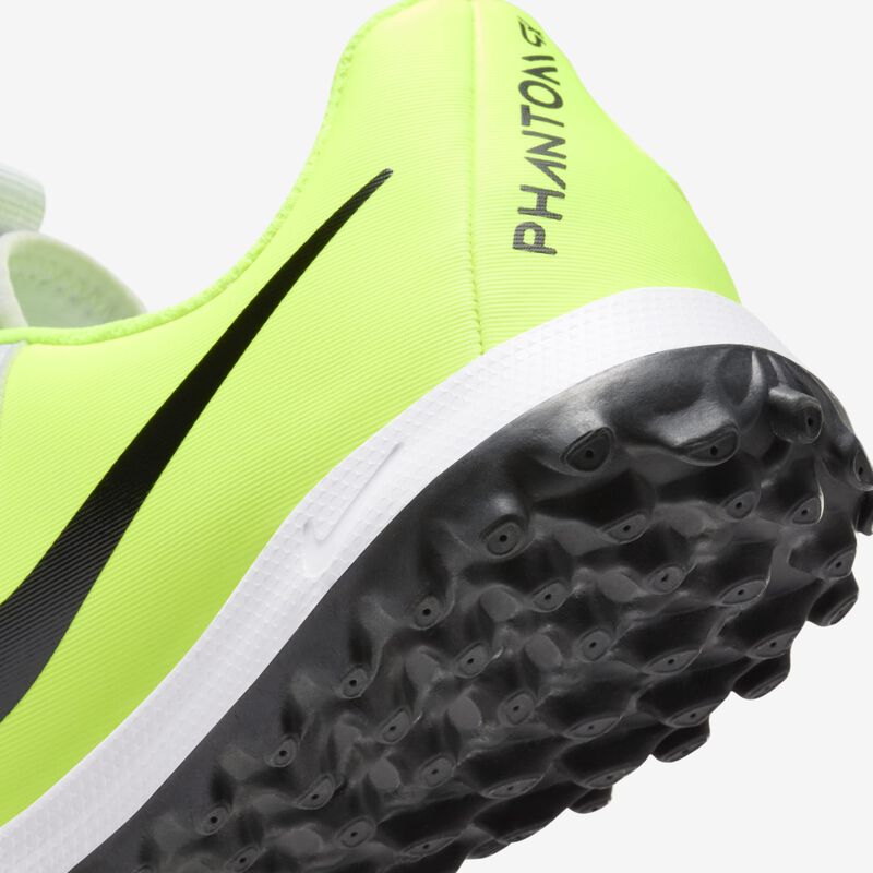 Nike Jr. Phantom GX 2 Academy, Plata Metalizada/Negro-Voltio, hi-res