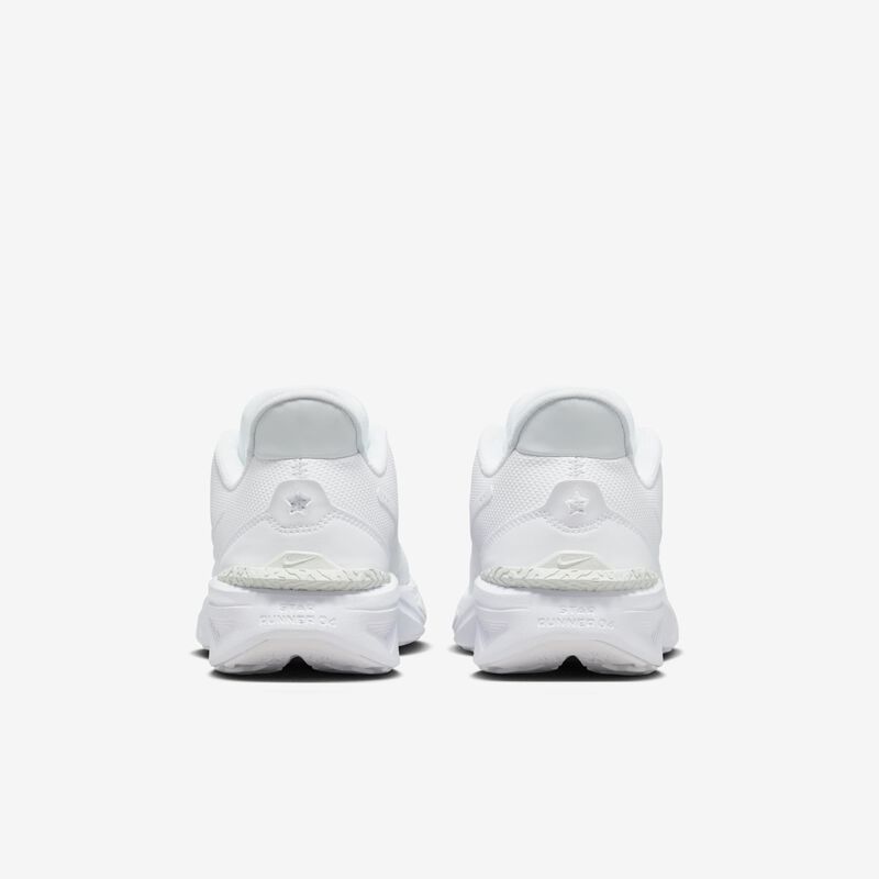 Nike Star Runner 4, Blanco/Blanco/Platino puro/Blanco, hi-res