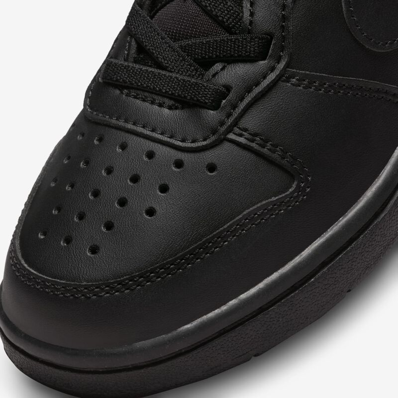 Nike Court Borough Low Recraft, Negro/Negro/Negro, hi-res