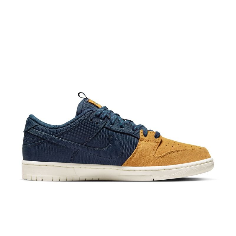 Nike SB Dunk Low Pro Premium, Azul marino medianoche/Ocre del desierto/Vela/Azul marino medianoche, hi-res