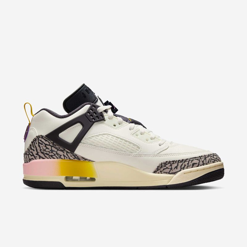 Jordan Spizike Low, Vela/Gris Aceite/Muselina/Azufre Oscuro, hi-res