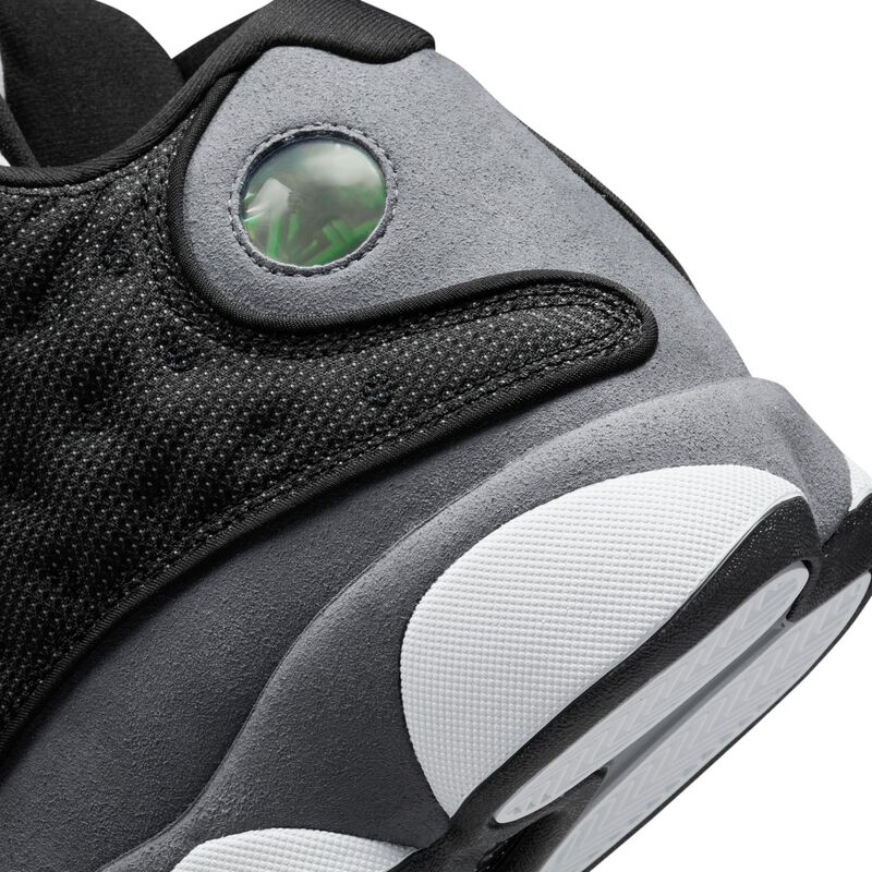 Air Jordan 13 Retro, Negro/Gris Flint/Blanco/Rojo Universitario, hi-res