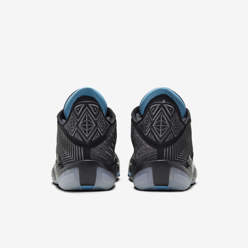 Air Jordan XXXVIII Low, Negro/Gris partícula-Antrancita, hi-res
