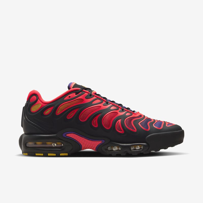 Nike Air Max Plus Drift, Negro/Púrpura Campo Carmesí Brillante, hi-res