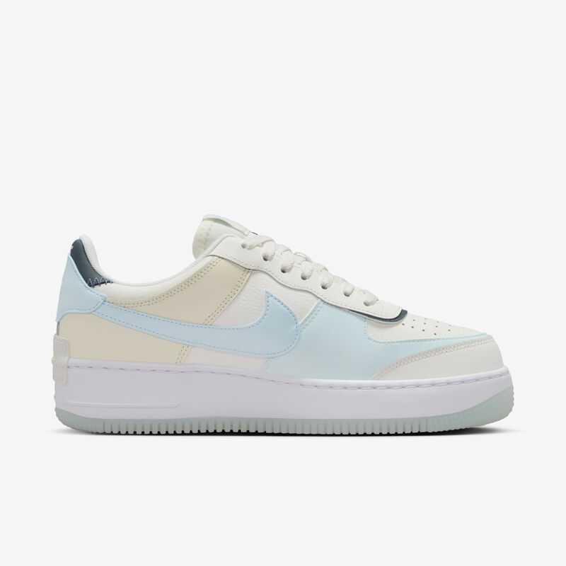 Nike Air Force 1 Shadow, Vela/Azul Glacial/Leche De Coco/Azul Marino Militar, hi-res